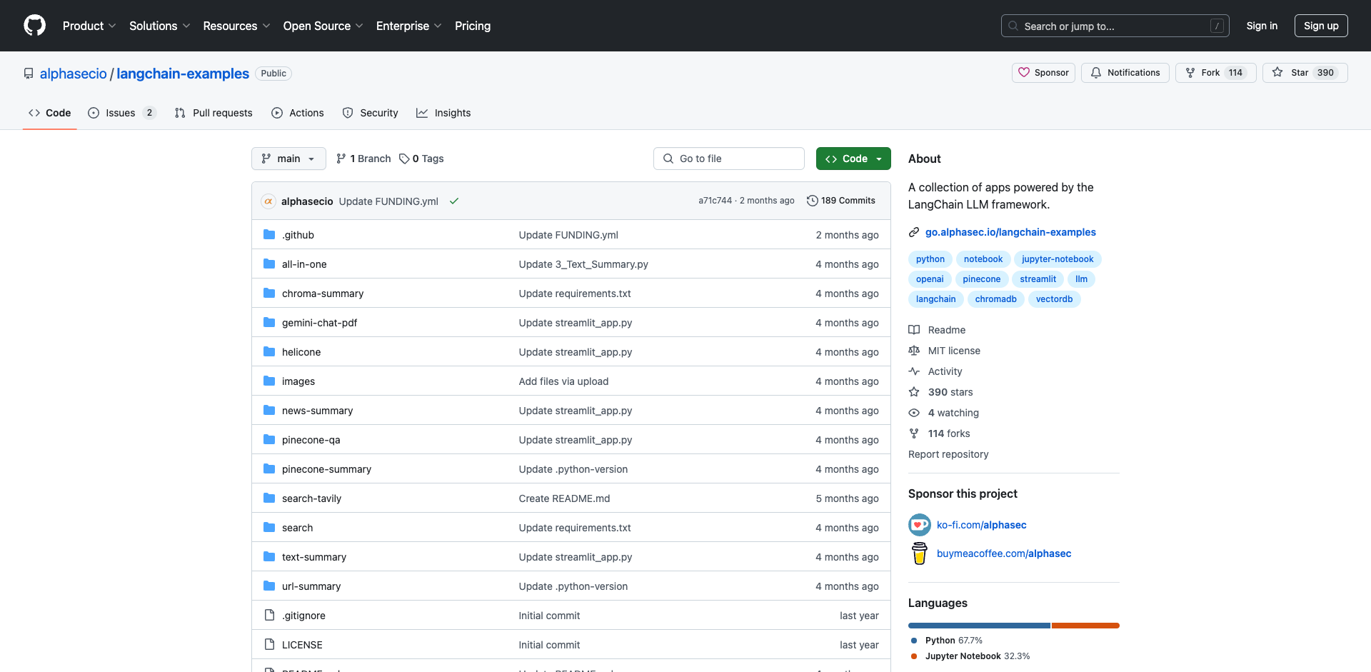 langchain-examples学习资料汇总 - LangChain框架应用集合-1.png