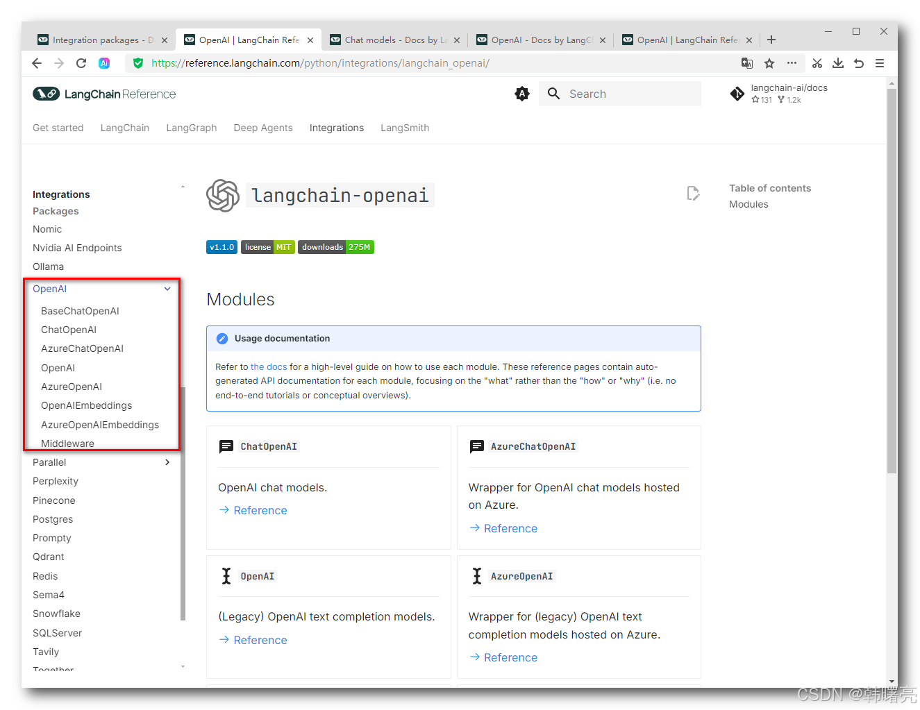 【AI 大模型】LangChain 框架 ① ( LangChain 简介 | LangChain 模块 | LangChain 文档 )-7.png